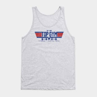 Top Gym Distressed Tank Top